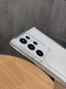 Ốp điện thoại cơ bản 1 chiếc, chất liệu TPU trong suốt, mềm mại, bảo vệ điện thoại, tương thích với các dòng S23, S24, A23, A13-4G, A05, A14, A15, A05S, A55, phiên bản quốc tế, không phải phiên bản nội địa. - Trong sáng - Xem 3