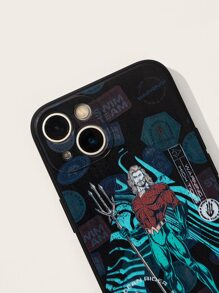 AQUAMAN X SHEIN Funda para móvil con estampado de figura - Multicolor - Ver 7