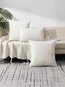 Đồng Bằng Trang Trí Vỏ Gối, Tối Giản Chất Liệu Vải Đệm Cho Phòng Khách, Trang Trí Nhà Cửa - Màu be - Xem 1