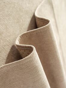 1pc Leaf Embroidery Sofa Towel, Modern Stretchy Polyester Sofa Cover For Home, All Season - Coffee Brown - View 2