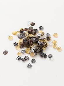 200入組/套時尚花朵設計DIY首飾配件適用於女性適用於首飾類