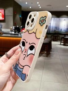 卡通人物圖案手機殼 - 彩色 - 查看 5