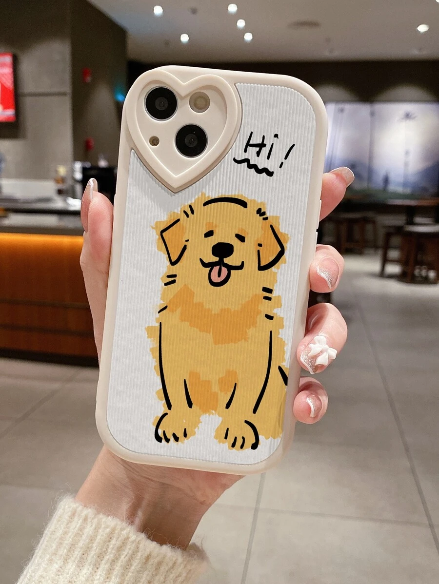 Vỏ điện thoại hình con chó - Nhiều màu - Xem 1