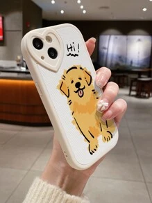 Vỏ điện thoại hình con chó - Nhiều màu - Xem 2