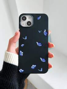 Butterfly Pattern Anti-fall Phone Case - Multicolor - View 2