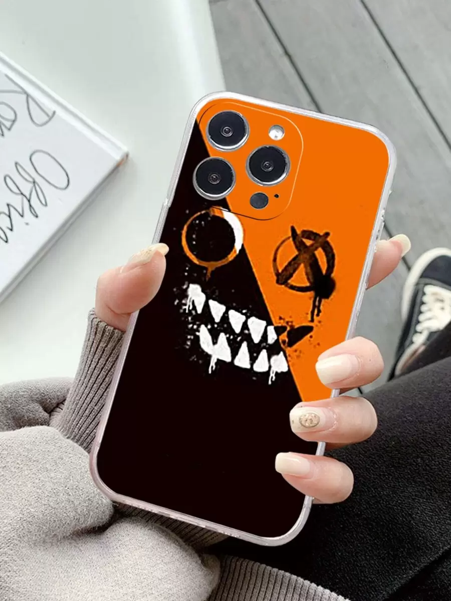 表情圖案防摔手機殼 - 彩色 - 查看 1