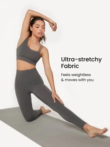 GLOWMODE 23" FeatherFit™ Everything's Peachy Leggings Gym