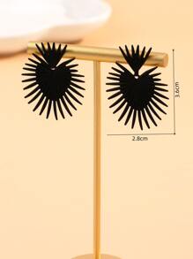 Pendientes de tachuela estructurado