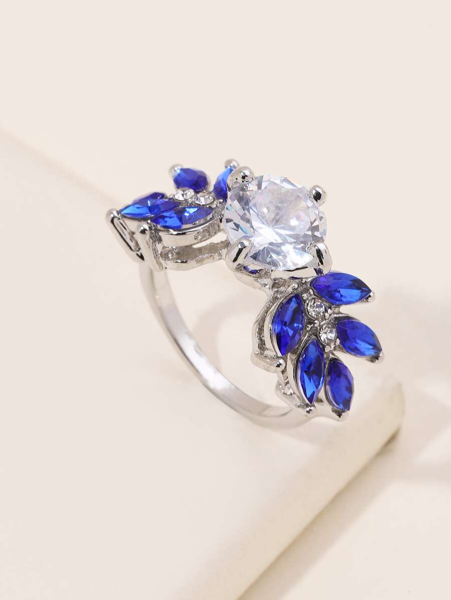 Nhẫn Trang Trí Đá Cubic Zirconia - Nhiều màu - Xem 1