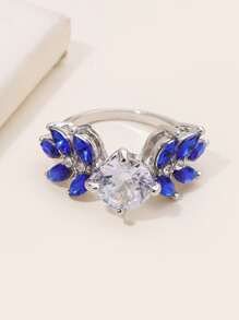 Nhẫn Trang Trí Đá Cubic Zirconia - Nhiều màu - Xem 3