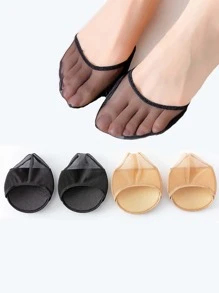 4 chiếc Vớ vô hình phong cách giản dị cho nữ - Nhiều màu - Xem 3