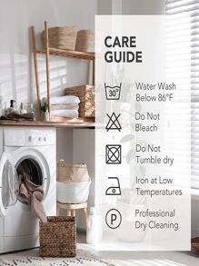 1 rèm cản sáng màu xám nhạt, rèm cản sáng cách nhiệt chặn tia UV, thích hợp cho phòng khách, phòng ngủ, làm tối phòng khi mất điện, mùa thu/đông - Màu Xám nhạt - Xem 5