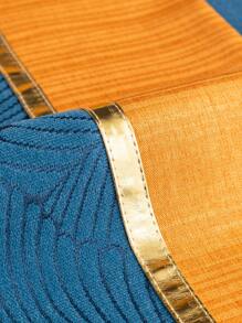 1個覆盆子絨沙發墊,全天候防滑 - 藍色 - 查看 3