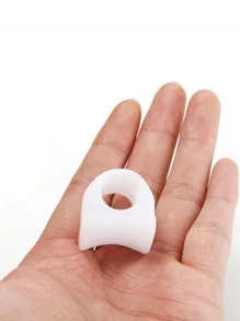 2入組極簡白色矽膠中性配件適用於鞋 - 白色 - 查看 9