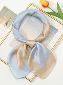 1 khăn rằn phong cách thời trang nữ hai tông màu - Nhiều màu - Xem 2