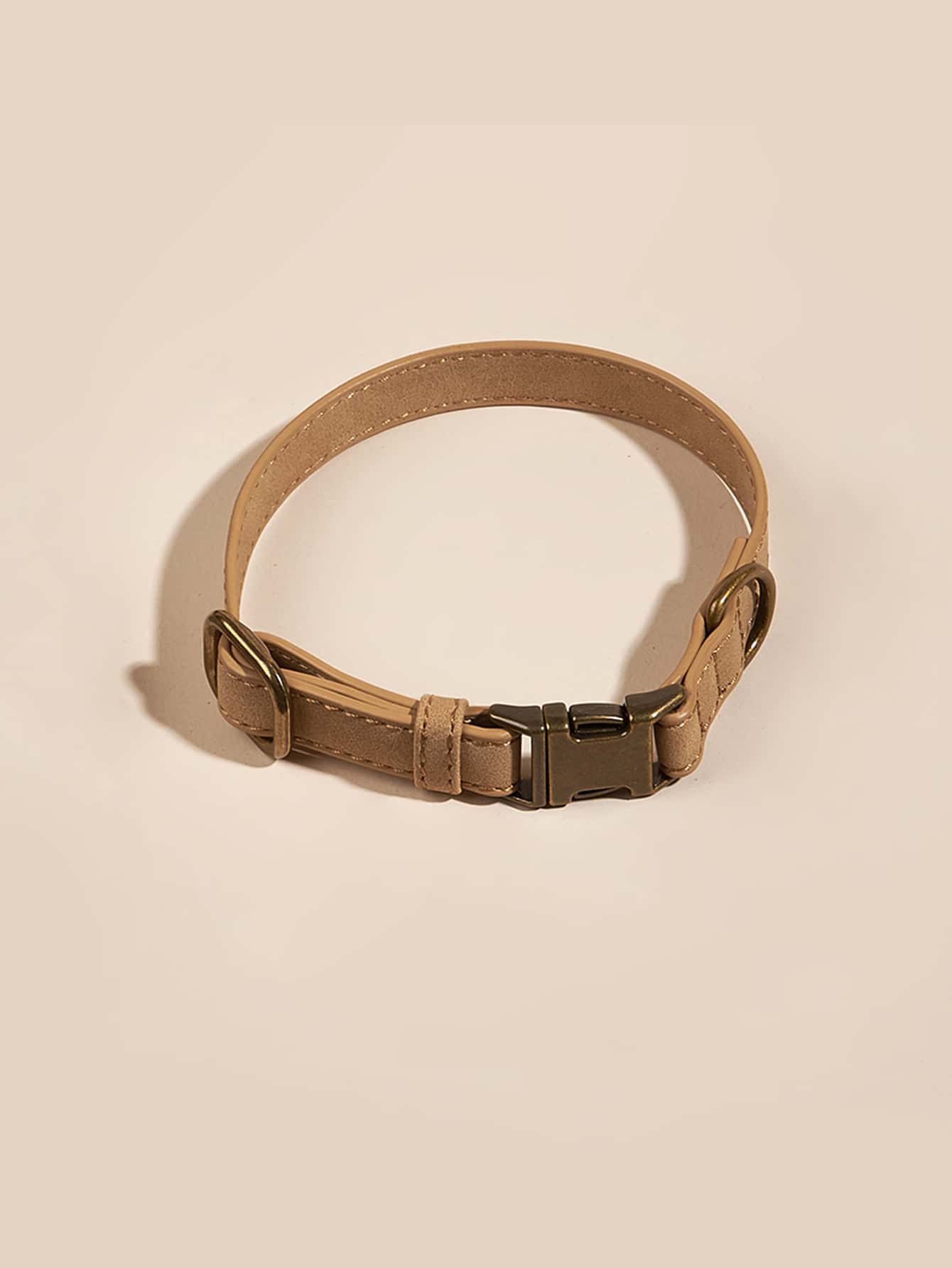 1pc Solid Color Pet Collar For Dog For Outdoor