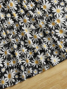 SHEIN Girls Floral Print Cami Dress - Multicolor - View 3