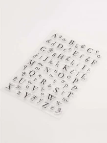 1 con dấu hình chữ cái, đồ thủ công DIY đa năng đơn giản tại nhà để đóng dấu ngày tựu trường - Trong sáng - Xem 3