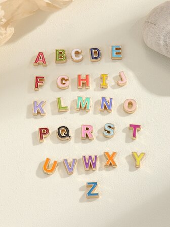 26入組字母DIY吊墜