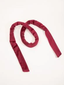 1pc Plain Hair Roller Tool - Red - View 2