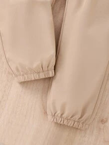 SHEIN 少女cami背心上衣&蓋子細節長褲&腰袋 - 彩色 - 查看 4