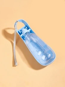 1 bình nước cho thú cưng có thể gấp lại, thích hợp cho mèo và chó, dễ mang theo khi sử dụng ngoài trời (có vết lõm nhẹ trên các thanh gia cố và thành chính) - Màu xanh nhạt - Xem 11