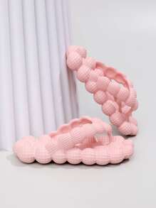 Dép Xỏ ngón Nữ - Hồng - Xem 2