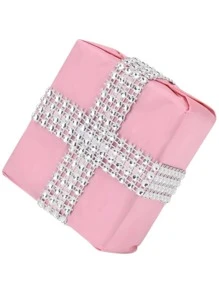 1roll Decoration Rhinestone - Silver - View 3