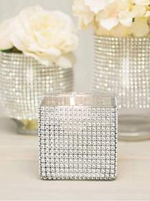 1roll Decoration Rhinestone - Silver - View 5