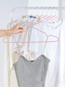 10pcs Non-slip Clothes Hanger - Pink - View 2