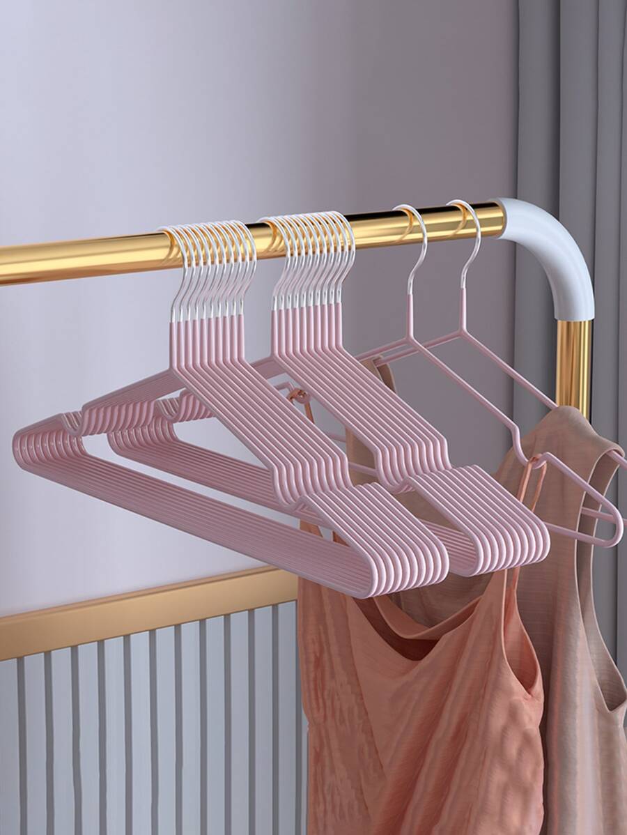 10pcs Non-slip Clothes Hanger - Pink - View 1