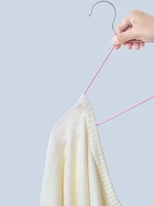 10pcs Non-slip Clothes Hanger - Pink - View 3