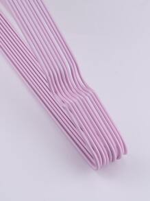 10pcs Non-slip Clothes Hanger - Pink - View 5