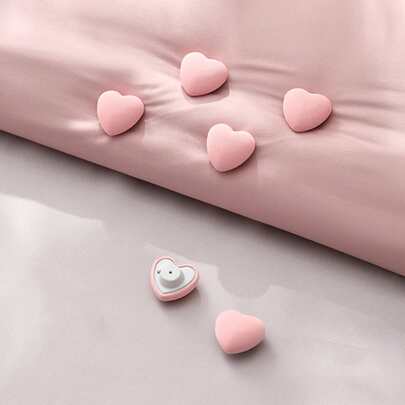 2 Cái/bộ Nhựa Giường Cố Định Kẹp Sáng Tạo Hình Trái Tim Màu Hồng Túi Đựng Chăn Màn Cho Gia Đình