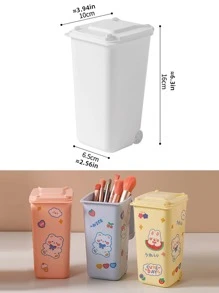 Hộp lưu trữ văn phòng phẩm - Hồng - Xem 3