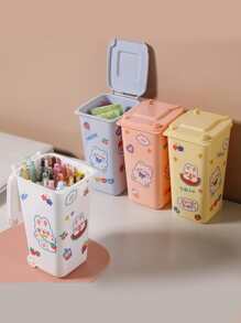 Hộp lưu trữ văn phòng phẩm - Hồng - Xem 5