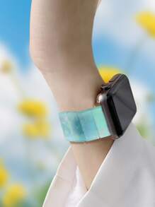 Correa de reloj compatible con Apple Watch ajustable - Multicolor - Ver 4