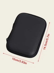 6 cái Bear Decor Bảo vệ cáp dữ liệu chống đứt & Vỏ đầu sạc & Bộ túi - màu đen - Xem 4