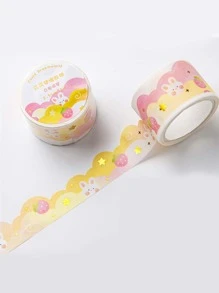 1roll Cloud Pattern Washi Tape Back To School