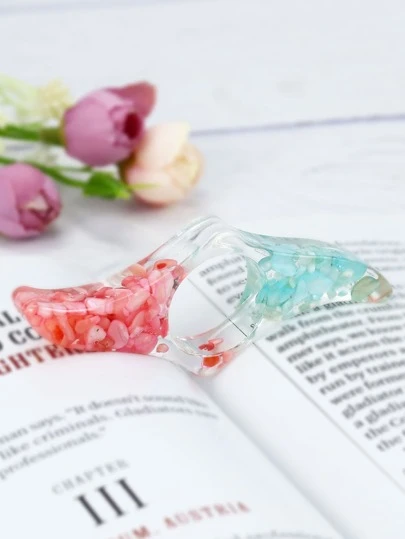 1入組亞克力透明書架