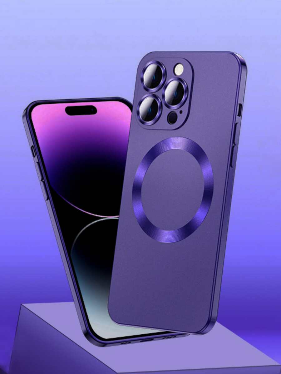 Hadaasi Ốp lưng điện thoại bảo vệ có kính lúp từ tính họa tiết sao cho iPhone 17e/17Pro/17ProMax/17Air/17/16Pro/16ProMax/16Plus/16/15Pro/15ProMax/15Plus/15/14Pro/14ProMax/14Plus/14/13Pro/13ProMax/13/12Pro/12ProMax/12/11ProMax/11/11Pro/XSMax/XR/XS/X