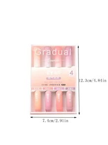 4pcs Saudi Style Creative Fluorescent Pen, Random 2 Packaging - Multicolor - View 2