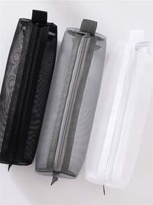 1入組隨機顏色網紗筆袋 - 彩色 - 查看 1