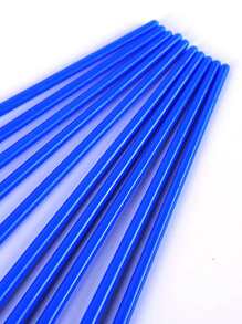 10pcs Black Hook Line Pen Art Painting Brush Set - Perfect for Watercolor Painting Artwork! - Blue - View 2