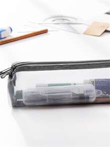 1入組隨機顏色網紗筆袋 - 彩色 - 查看 4