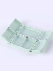 1入組塑膠藥品收納盒 - 藍色 - 查看 3