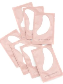 50 pares de parches para los ojos debajo de las almohadillas para los ojos para extensión de pestañas maquillaje parches para pestañas punta pegatinas almohadillas para extensión de pestañas maquillaje - Multicolor - Ver 2