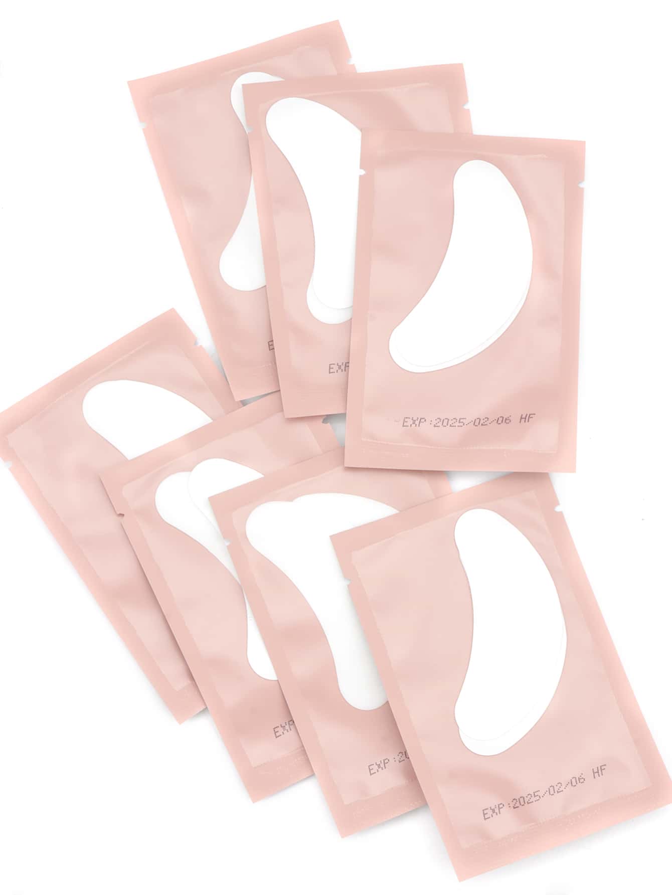 50 pares de parches para los ojos debajo de las almohadillas para los ojos para extensión de pestañas maquillaje parches para pestañas punta pegatinas almohadillas para extensión de pestañas maquillaje