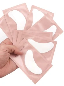 50 pares de parches para los ojos debajo de las almohadillas para los ojos para extensión de pestañas maquillaje parches para pestañas punta pegatinas almohadillas para extensión de pestañas maquillaje - Multicolor - Ver 3