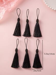 10 pezzi monocolore DIY con frange